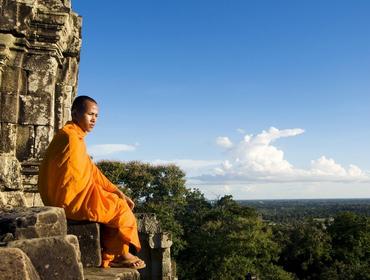 Monk, Angkor