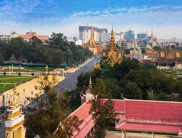 Rooftops, Phnom Penh