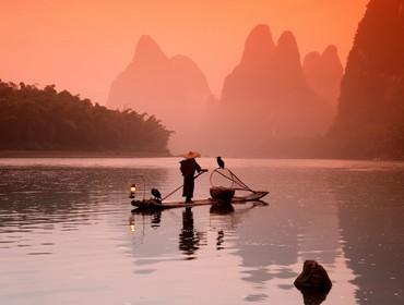 Cormorant fisherman, Yangshuo