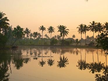 Sunset, Vembanad Backwaters