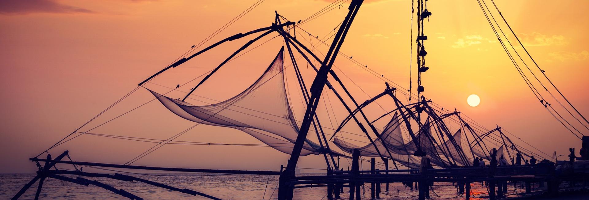 Chinese fishing nets, Kochi