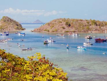 Picturesque port of Labuan Bajo