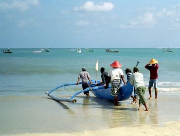 Fishermen, south Bali