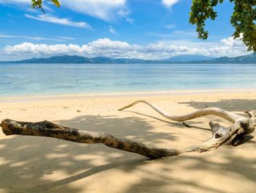 Deserted beach, Bunaken Marine Park