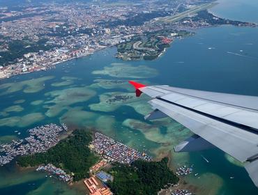 Aerial view, Kota Kinabalu