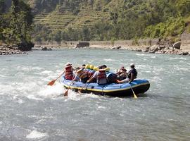 white water rafting, Nepal