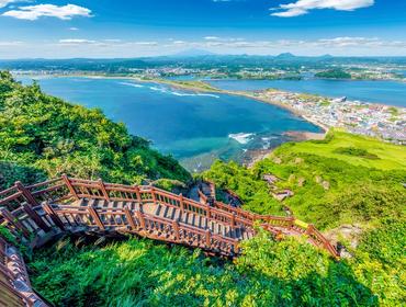 Walkway for hiking, Jeju Island